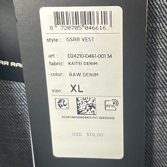 Men's Black Utility Vest - Picture 8 of 8